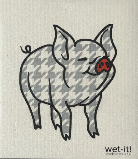 Picture of houndstooth pig; HPIG