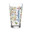 Picture of Fishkiss Indiana 16oz glass; FG-IN