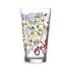 Picture of Fishkiss Ohio 16oz glass; FG-OH