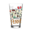 Picture of Fishkiss Tennessee 16oz glass; FG-TN