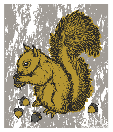 Picture of gilded squirrel; GS